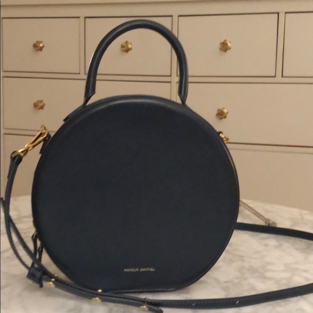 Mansur Gavriel Mini Circle Leather Bag